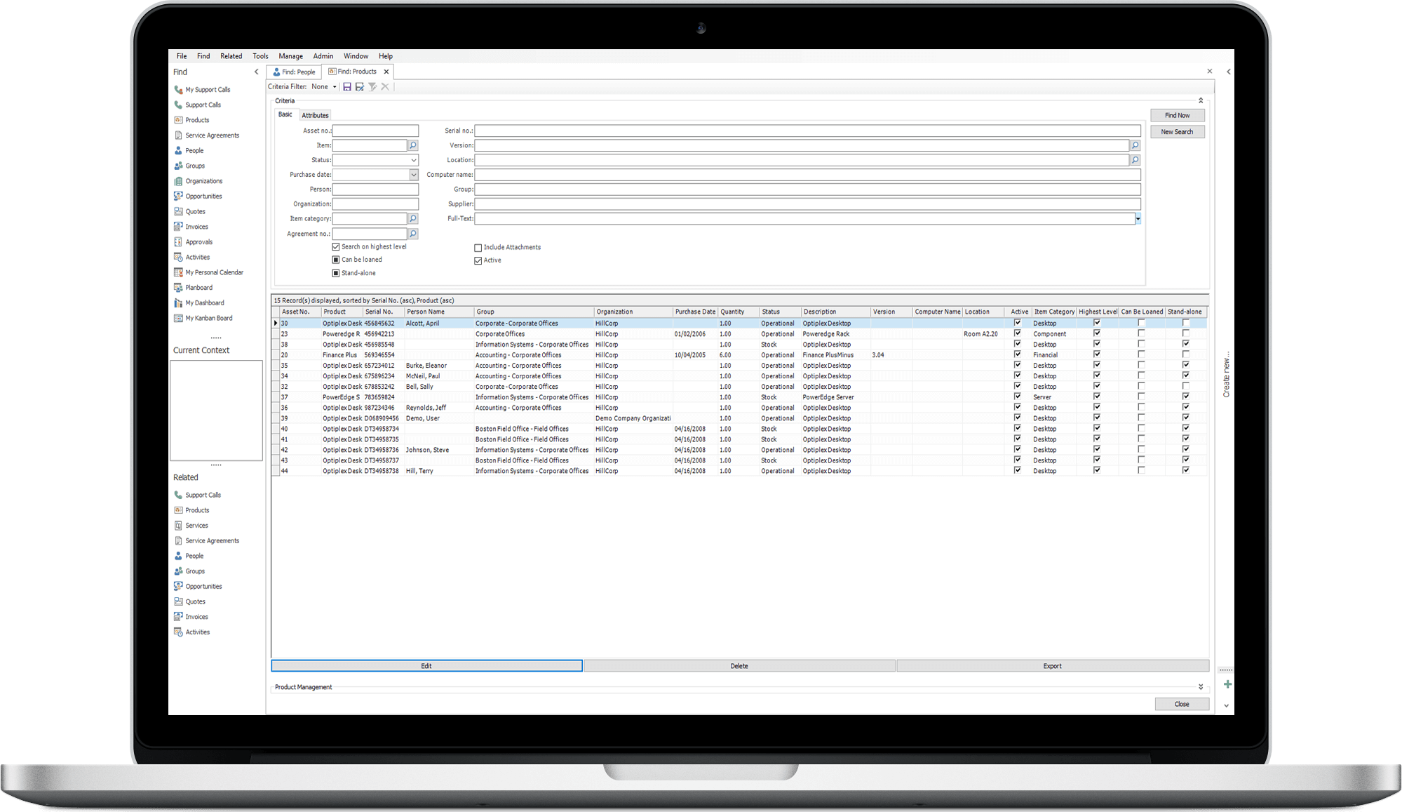 Activiteiten bekijken en afronden in uw service desk software wordt een fluitje van een cent.